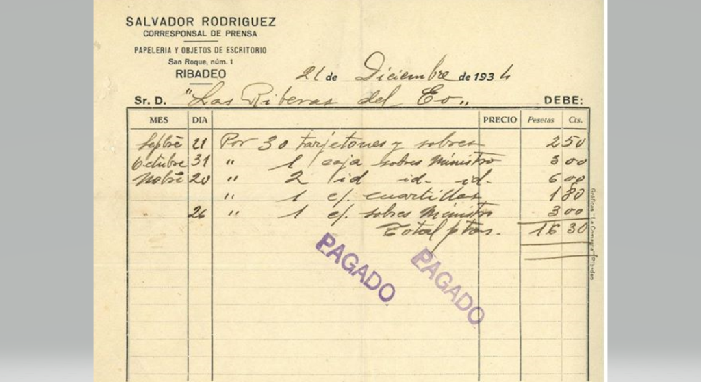 FACTURA DEL AÑO 1934.-